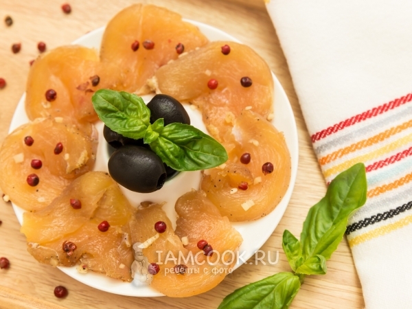 Вяленая куриная грудка, рецепт с фото