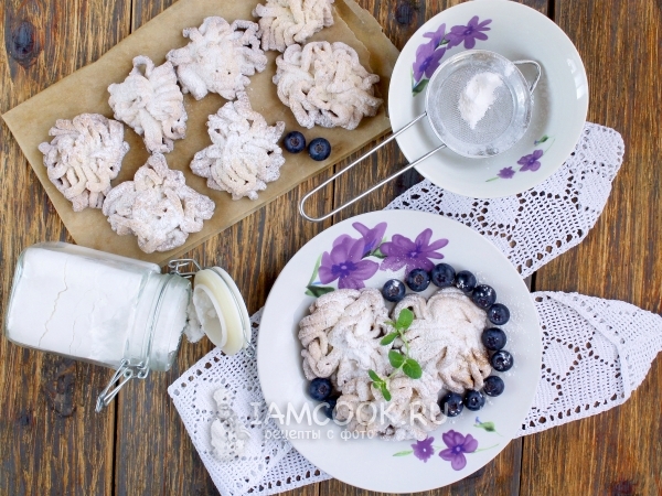 Печенье песочное на маргарине через мясорубку, рецепт с фото