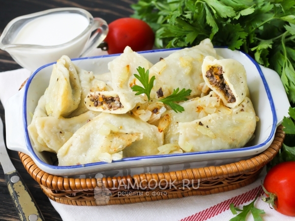 Вареники с ливером, рецепт с фото