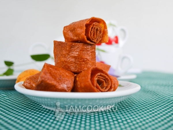 Пастила из абрикосов, рецепт с фото