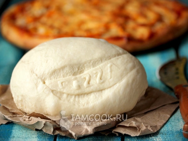 Тесто для пиццы на сметане, рецепт с фото