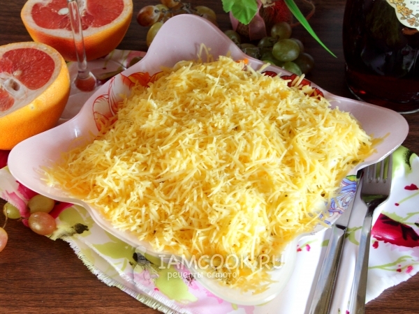 Салат «Охотничий», рецепт с фото