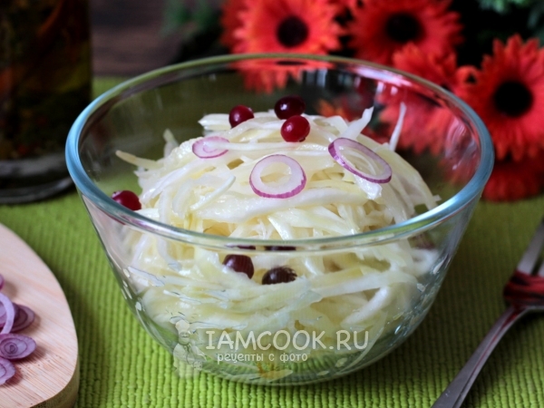 Капуста с уксусом, рецепт с фото