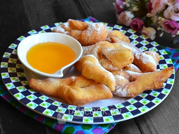 Вергуны на кефире (пышные), рецепт с фото