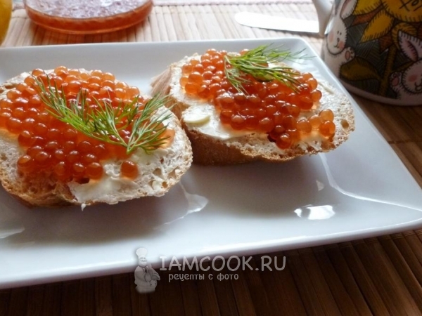 Мокрый посол красной икры, рецепт с фото