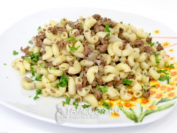 Макароны по-флотски в мультиварке, рецепт с фото
