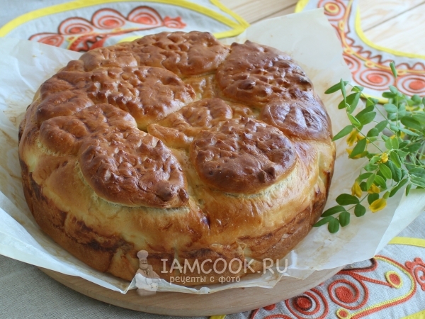 Пирог с горбушей, рецепт с фото