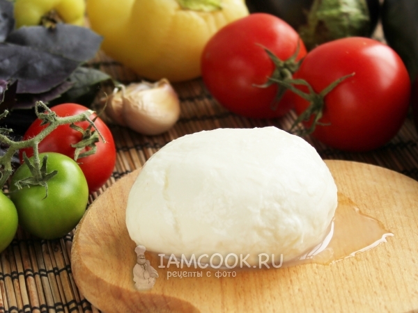 «Моцарелла» в домашних условиях, рецепт с фото