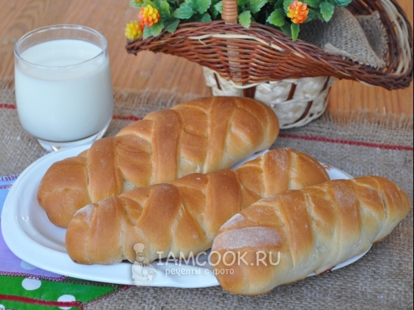 Плетёнки с клюквой, рецепт с фото