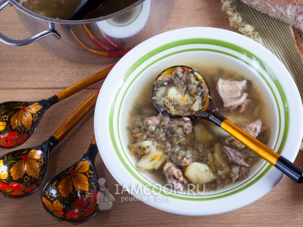 Щи из серой капусты, рецепт с фото