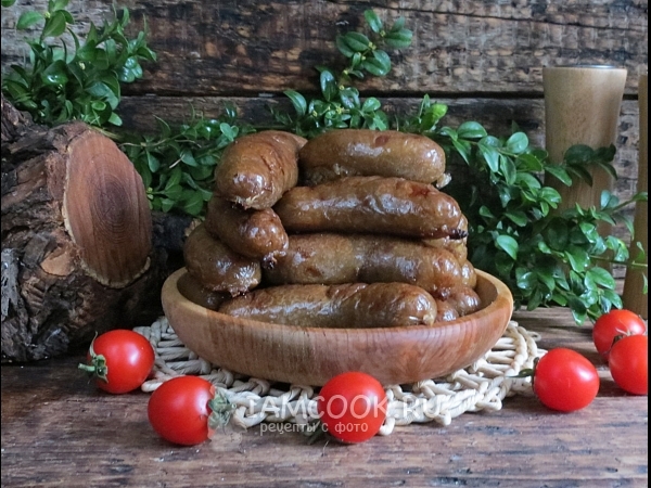 Картофельные колбаски запеченные, рецепт с фото