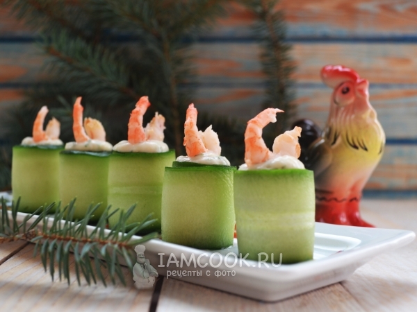 Огуречные роллы, рецепт с фото