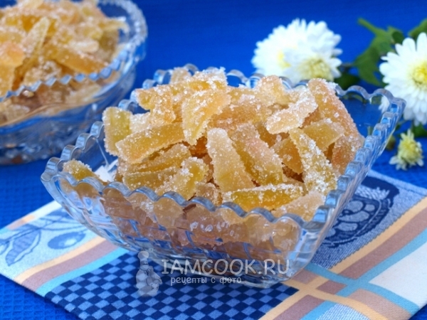 Мармелад из арбузных корочек, рецепт с фото