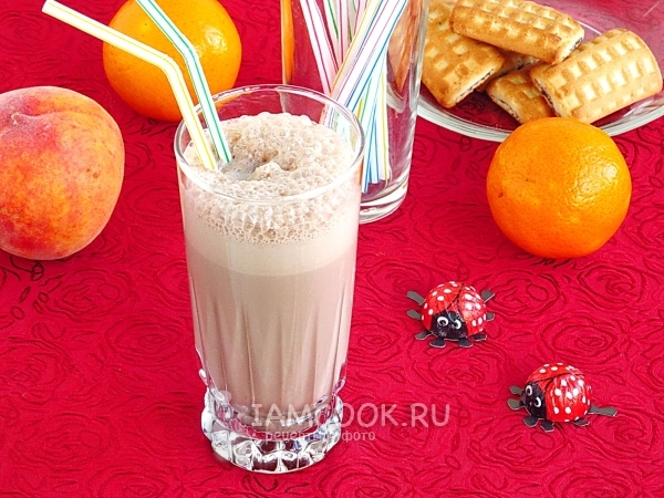 Шоколадный коктейль «Джулия», рецепт с фото