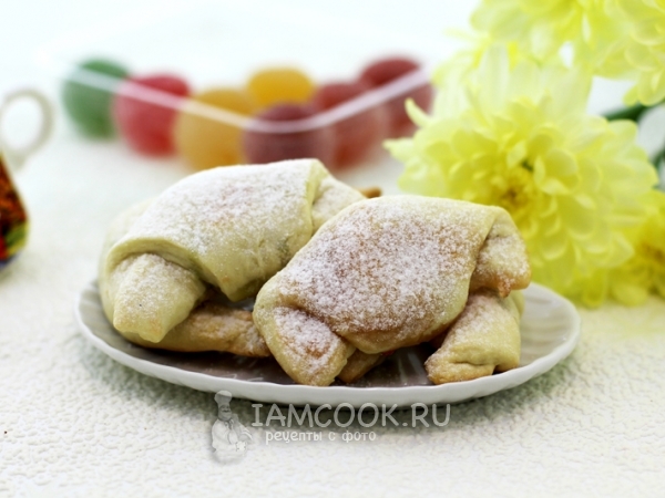 Рогалики с мармеладом, рецепт с фото