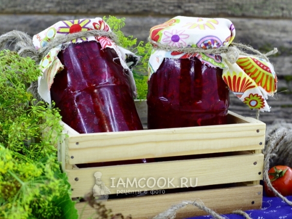 Заправка для борща на зиму, рецепт с фото