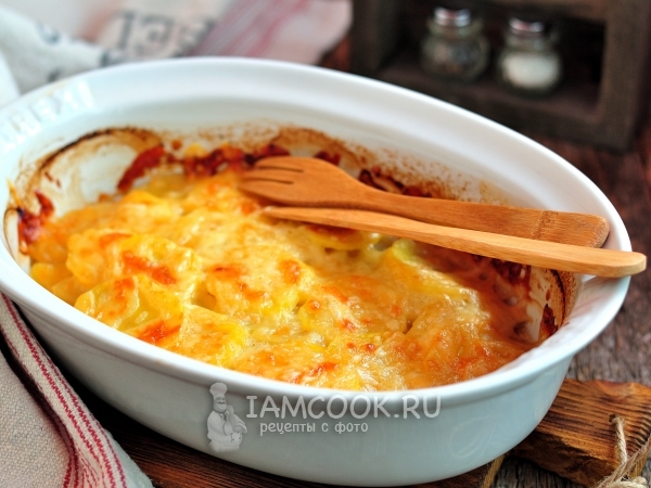 Курица под овощной шубой, рецепт с фото