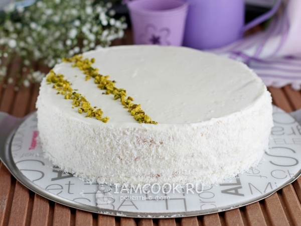 Торт «Весенний», рецепт с фото