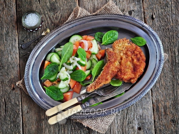 Котлета Миланская, рецепт с фото
