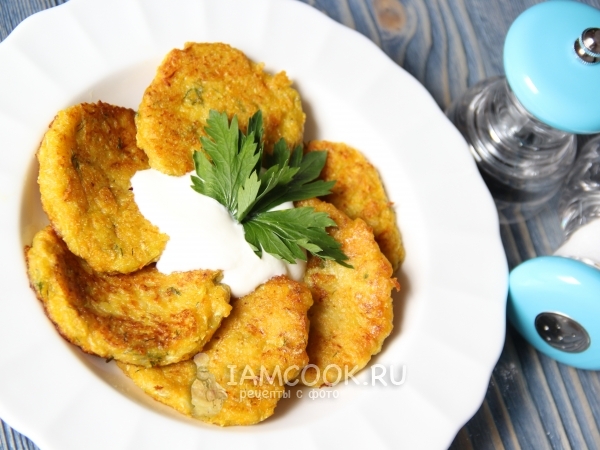 Овощные блинчики, рецепт с фото