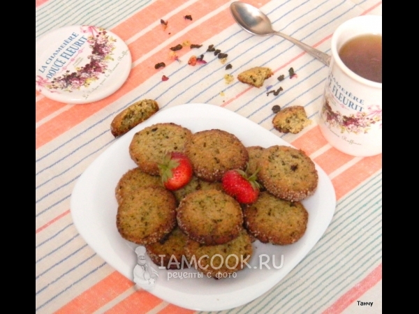 Печенье с чаем, рецепт с фото