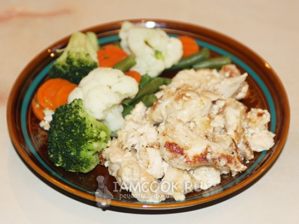 Фрикасе из курицы, рецепт с фото