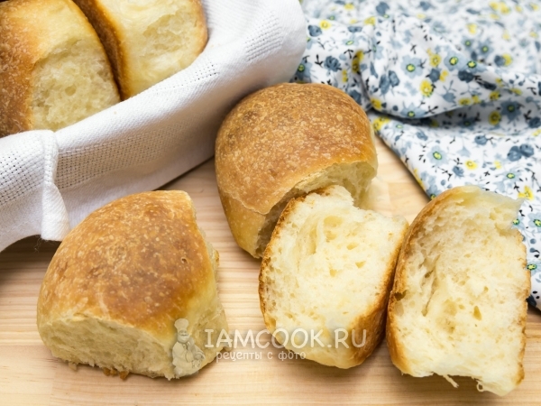 Сливочные булочки, рецепт с фото