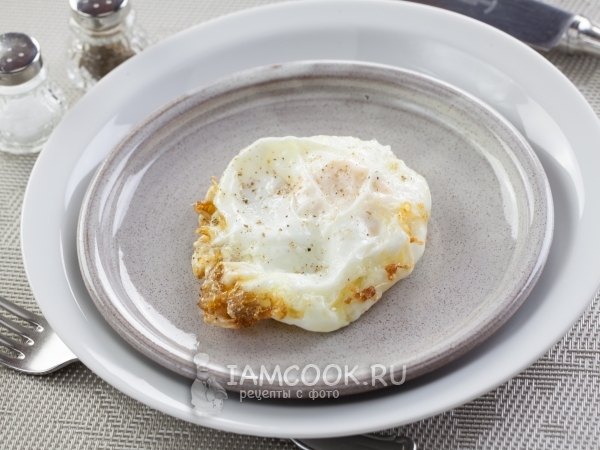 Яйцо фри, рецепт с фото