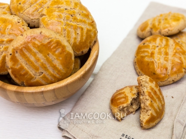 Медовое печенье с цельнозерновой мукой, рецепт с фото