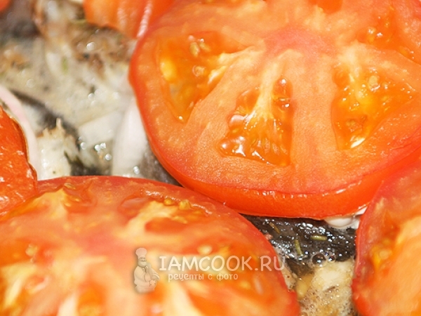 Стейки трески запеченные с овощами, рецепт с фото