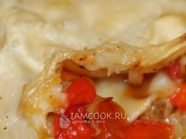 Постная лазанья, рецепт с фото