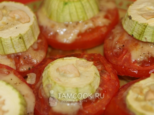 Кабачки запеченные в духовке, рецепт с фото