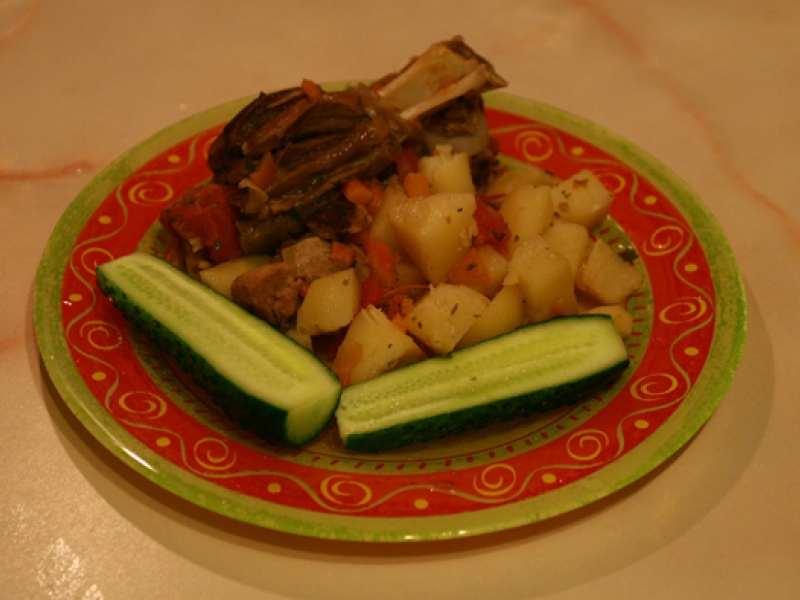 Рагу из баранины с овощами, рецепт с фото