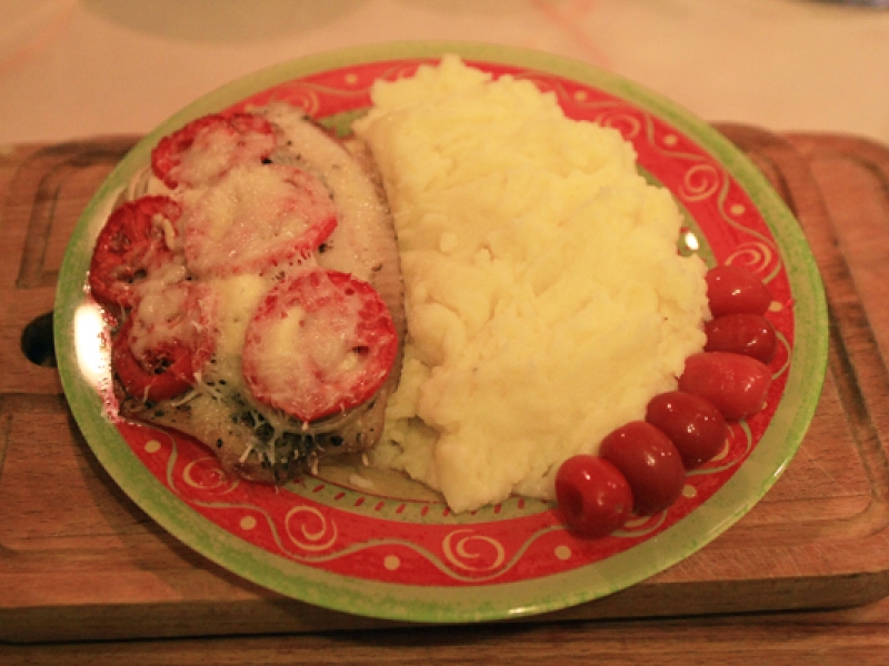 Филе тилапии, запеченное  в духовке, рецепт с фото