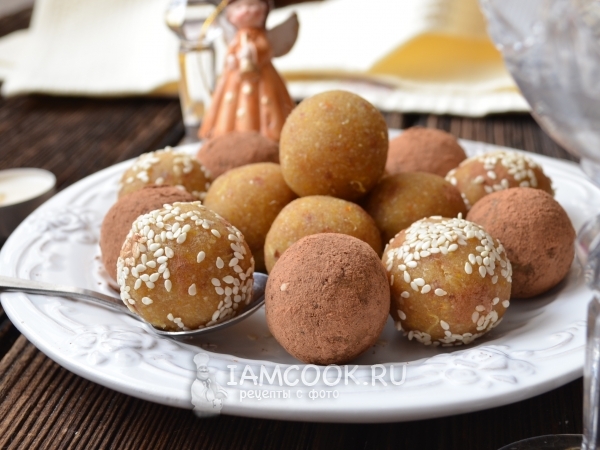 Имбирные конфеты, рецепт с фото