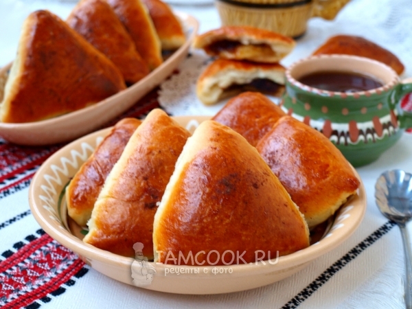 Пирожки с повидлом на кефире, рецепт с фото