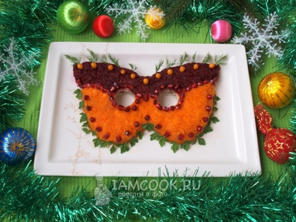 Салат «Маска», рецепт с фото