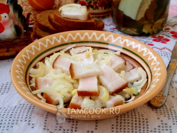 Засолка сала в рассоле, рецепт с фото