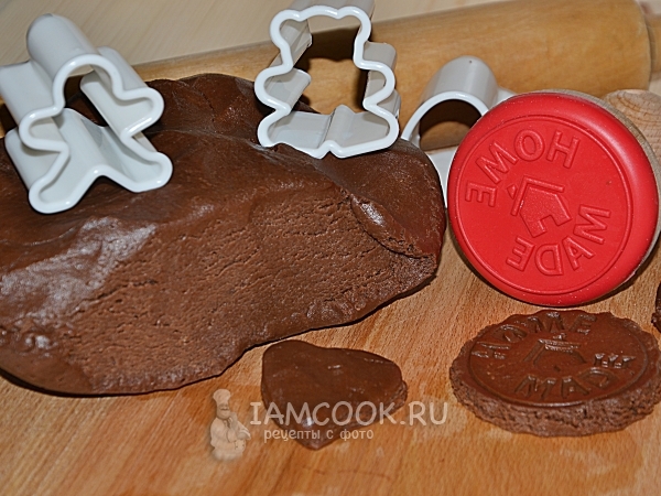 Шоколадное песочное тесто, рецепт с фото