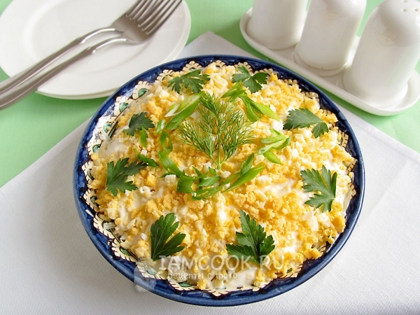 Салат «Мужской каприз», рецепт с фото