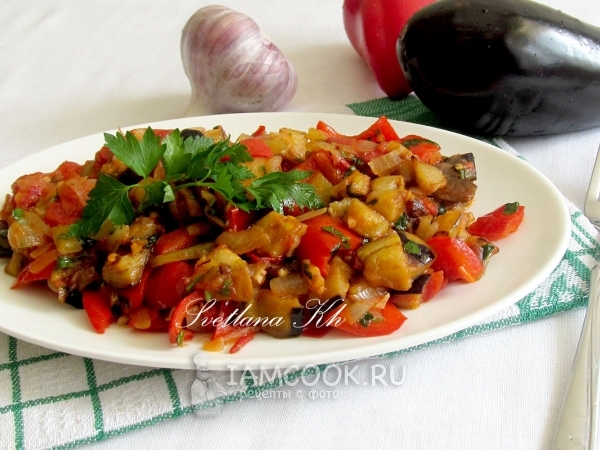 Овощная икра, рецепт с фото