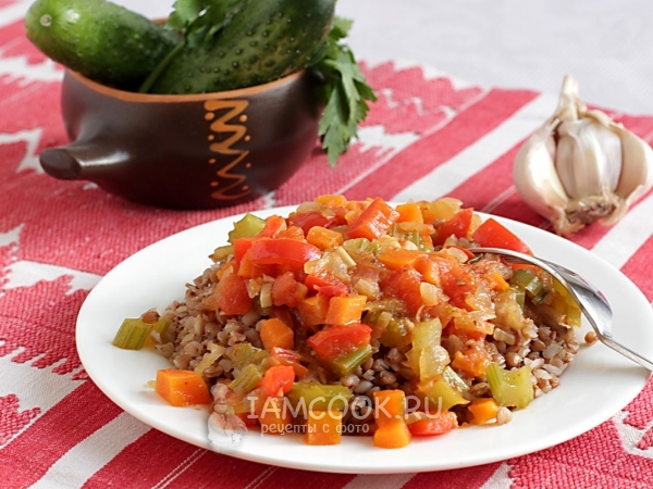 Подлива к гречке без мяса, рецепт с фото