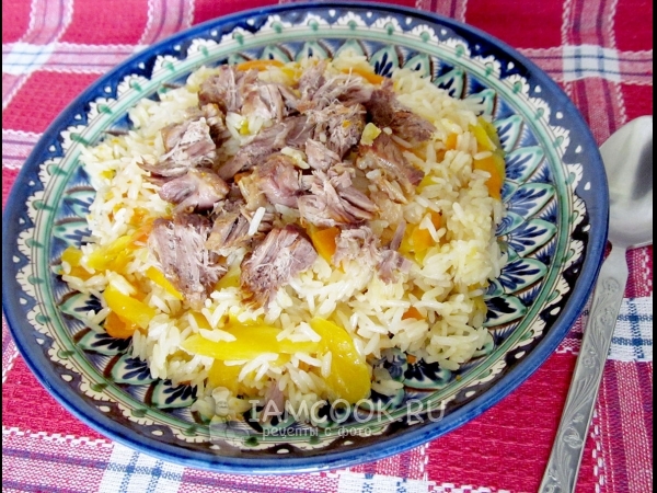 Узбекский плов по-хорезмски, рецепт с фото