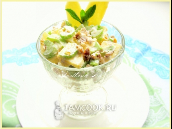 Вальдорфский салат, рецепт с фото
