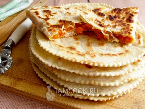 Лепешки с тыквой, рецепт с фото