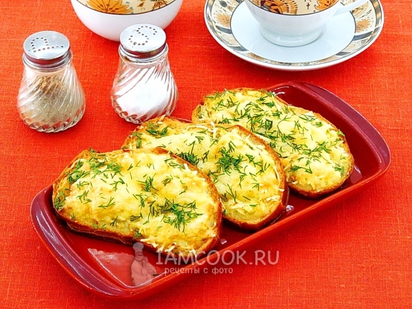 Гренки «Холостяк», рецепт с фото