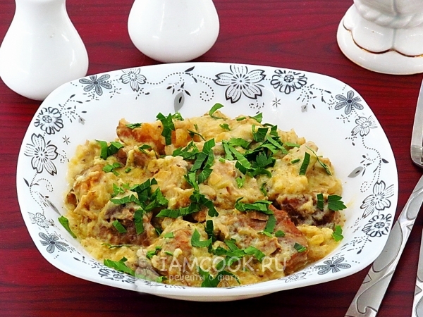 Жаркое по-купечески в горшочках, рецепт с фото