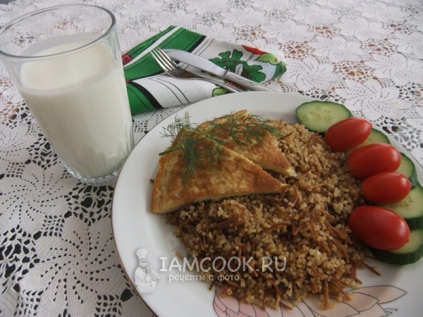 Булгур с яйцом по-арамейски, рецепт с фото