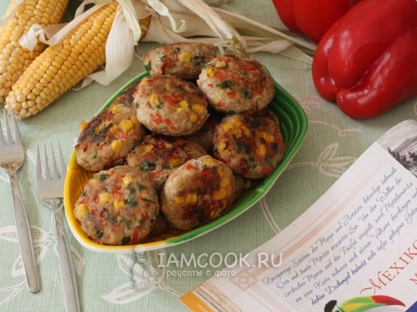 Котлеты по-мексикански, рецепт с фото