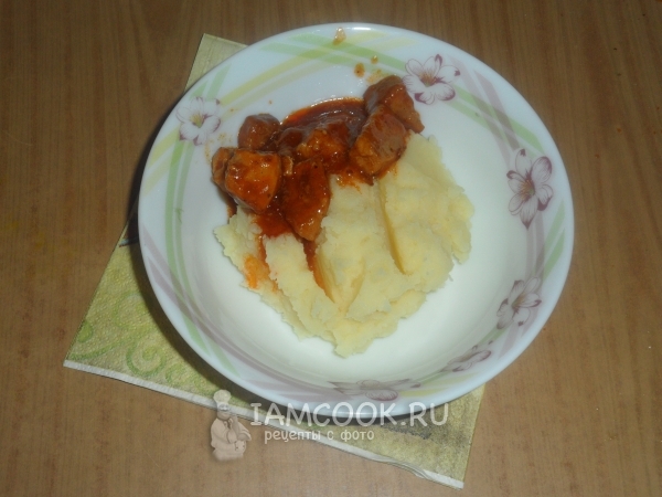 Картошечка с гуляшом по-сибирски, рецепт с фото